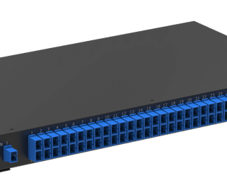 24 Port 1U SC/UPC Duplex SM Adapter Rack mount ODF - Kenya