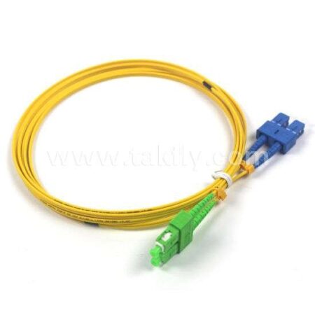 APC 5m SC-SC Duplex Singlemode Fiber Patchcord - Kenya