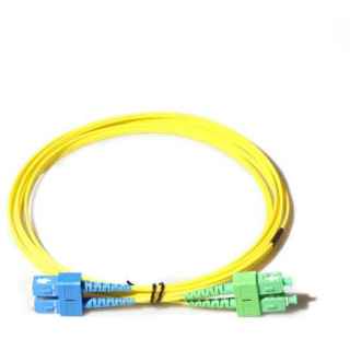 APC 1m SC-SC Duplex Singlemode Fiber Patchcord - Kenya