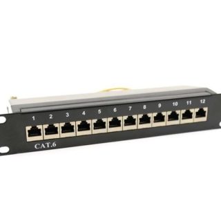 12 Port Cat6 Copper Patch panel - Kenya