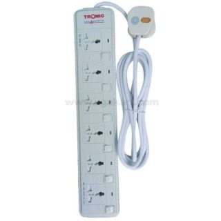 6 Way power Extention Cable, Tronic - Kenya