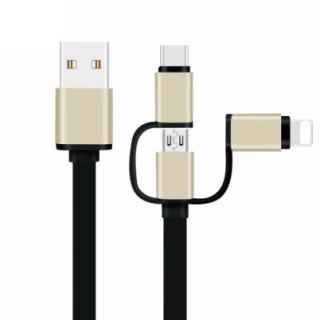 3 IN 1 Charger Cable -Type-C/Mirco/ ISO to USB 2.0 - Kenya