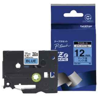 Brother TZe-531 12m -Black on Blue Labelling Tape - Kenya