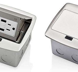 Metallic Floor box Socket