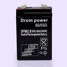 Drom Power 6V 2.8AH Replacement Battery - Kenya