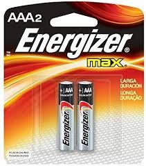 Energizer Tripple AAA MAX Alkaline 2 Pack Batteries - Kenya