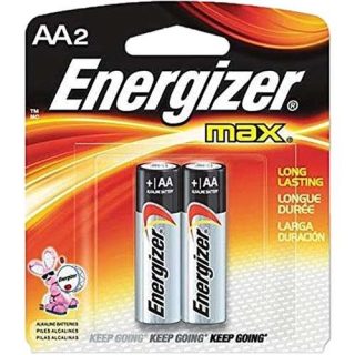 Energizer Double AA Alkaline 2 Pack Batteries - Kenya