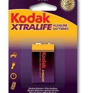 Kodak Max 9V Alkaline Battery