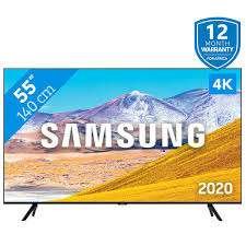 Samsung 55 Inch 4K SMART Crystal UHD TV, UA55TU8000U