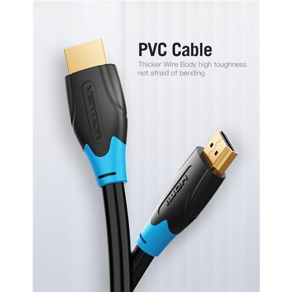Vention HDMI Cable 1 Meter Black – VEN-AACBF %count(title) +254720548999 Vention HDMI Cable 1 Meter Black – VEN-AACBF