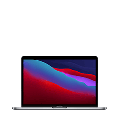 Macbook pro 13 M1 Chip 8core CPU | 8Core GPU 8GB RAM 512SSD 13.3″ Grey Laptop