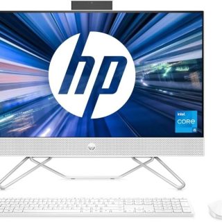 HP AIO 24-CB1025NH All-in-One, Core i5-1235U, 12th Gen, 8GB RAM, 512GB SSD, Dos 23.8? WHITE All-in-One Computer - Kenya