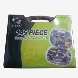 STek 145 pcs Pieces Computer Repair Tool Kit