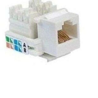 D-Link NKJ-5EWHI1B21 White Cat5E UTP Keystone Jack - Kenya