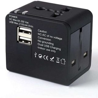 Universal Travel Adaptor with USB Port