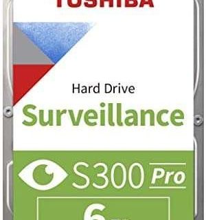 Toshiba S300 6TB 7200 RPM Surveillance Hard Drive