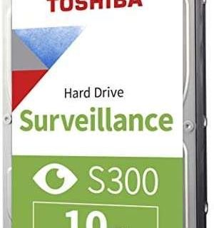 Toshiba S300 10TB 7200 RPM Surveillance Hard Drive