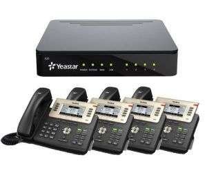 Yeastar PBX with Yealink 20 IP Phones Package