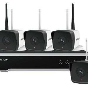 Hikvision NK42W0-1T(WD) 4 Channel HD Wi-Fi NVR 2MP Bullet CCTV Kit - Kenya