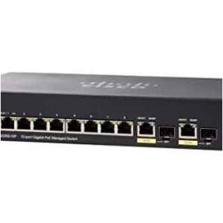 Cisco SG350-10P Managed Switch with 10 Gigabit Ethernet (GbE) Ports with 8 Gigabit Ethernet Ports - Kenya
