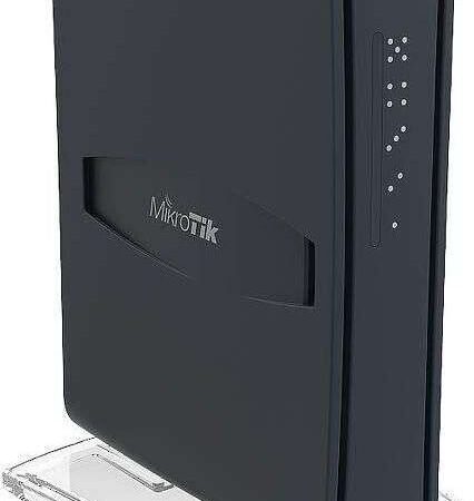 MikroTik hAP ac lite TC | Dual-Concurrent 2.4/5GHz AP 802.11ac Tower Case Wi-Fi Router