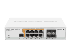 MikroTik CRS305-1G-4S+IN 5-port Desktop Switch w/ 1 GE Port and 4 SFP+ 10Gbps Ports