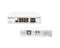 MikroTik CRS112-8P-4S-IN 8x Gigabit Ethernet Smart Switch with PoE-out