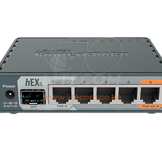 Mikrotik RB760iGS hEX S 5x Gigabit Ethernet SFP Dual Core 880MHz CPU