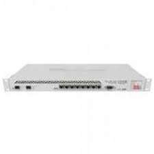 Mikrotik CCR1072-1G-8S+ 1U rackmount 1x Gigabit Ethernet 8xSFP+ cages 72 cores x 1GHz CPU