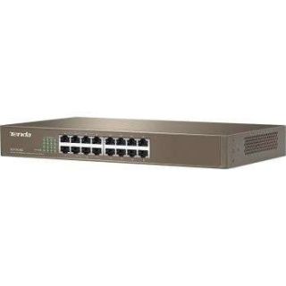 Tenda TEF1016D Switch, 16-Port Fast Ethernet Desktop, Rackmount Switch