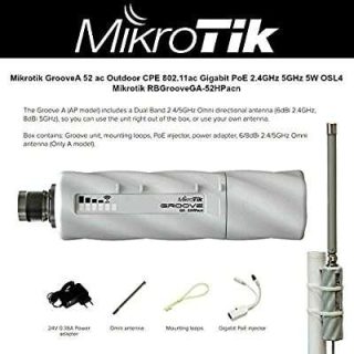 Mikrotik GrooveA 52 ac Outdoor CPE