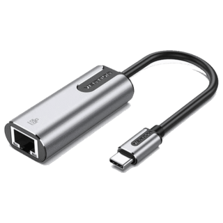 Vention USB-C to Gigabit Ethernet Adapter 0.15M Gray Aluminum Alloy Type, CFNHB