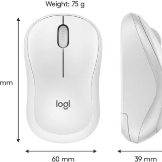 Logitech M221 Wireless Mouse Silent, Off White – 910-006511