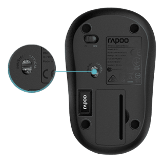 Rapoo M10 Wireless Optical Wireless Mouse
