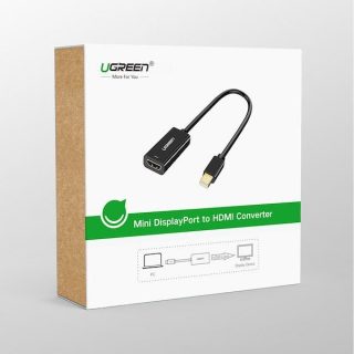 UGREEN Mini DP to HDMI Female Converter (4K) – MD112