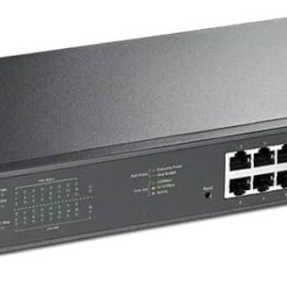 TP-Link 18-Port 10/100/1000Mbps Gigabit Easy Smart Switch with 16-Port PoE+ – TL-SG1218MPE