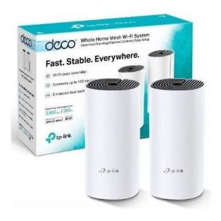 TP-Link Deco M4 AC1200 Whole Home Mesh Wi-Fi System (2 Pack) – TL-DECO M4 (2-PACK)