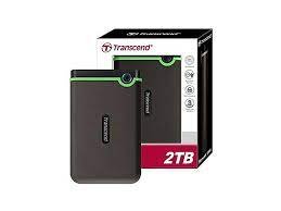 Transcend 2TB External Harddisk, Iron Grey – TS2TSJ25M3S