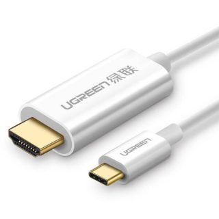 UGREEN USB-C Male to HDMI Male Cable 1.5m – White – MM121