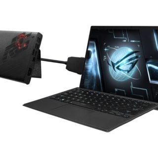 ASUS ROG Flow Z13 GZ301ZC-LD027W, Intel Core i7 12700H, 16GB LPDDR5 RAM (on board), 512GB PCIe 4.0 NVMe M.2 SSD (2230), NVIDIA GeForce RTX 3050 4GB GDDR6 Graphics, Windows 11 Home, 13.4? FHD+ 120Hz Touch Screen Laptop - Kenya