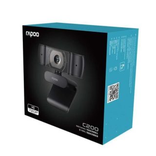 Rapoo C200 | 720p HD Webcam | Super wide Angle with Microphone