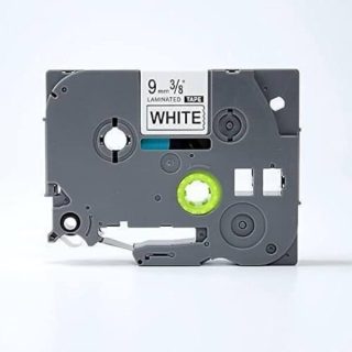 Brother TZ2-221 9mm x 8m black on white label tape, Compatible - Kenya