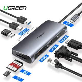 UGREEN USB-C Multifunction Adapter 9 in 1 – CM490