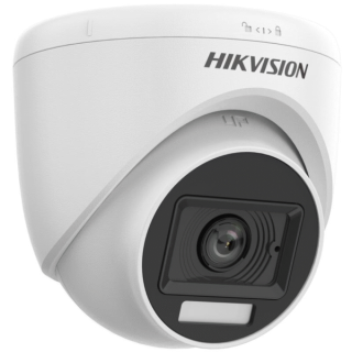 Hikvision DS-2CE76D0T-LPFS 2MP Dual Light Audio Fixed Turret Camera - Kenya
