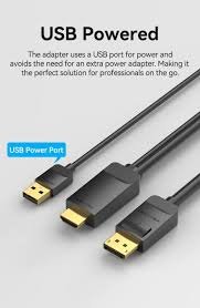 Vention HDMI-A Male to DP Male HD Cable 1.5M Black, ABJBG %count(title) +254720548999 Vention HDMI-A Male to DP Male HD Cable 1.5M Black, ABJBG