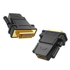 UGREEN DVI (24+1) Male to HDMI Female Adapter (Black) – 20124
