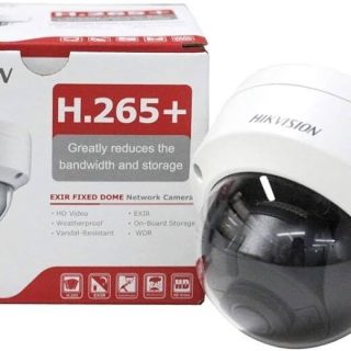 Hikvision 4K 8MP DS-2CD1183G2-LIU Smart Hybrid Light ColorVu IR Camera Dome Mic - Kenya