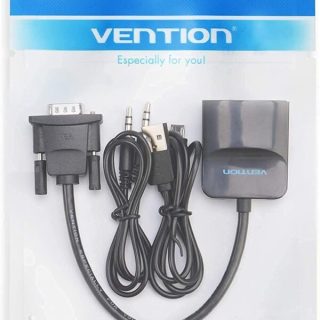 Vention VGA to HDMI Converter with Female Micro USB Audio Port, ACEB0