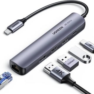 UGREEN USB-C Multifunction Adapter 5 in 1 – CM418
