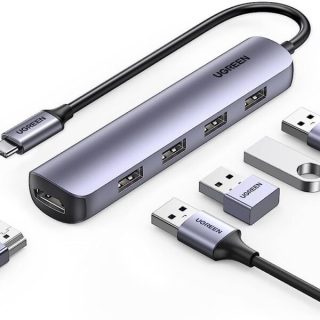 UGREEN 5 in 1 USB-C Multifunction Adapter – CM380